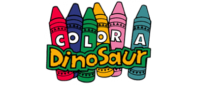 Color A Dinosaur logo for NES